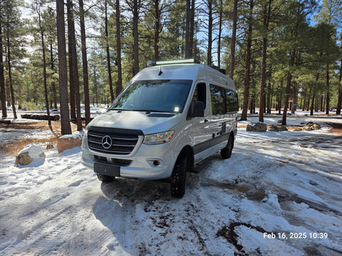 Four Tens- 2025 Thor Tranquility Mercedes Sprinter 19M overland rental