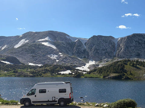 The Winnie-bago Family Adventure Van overland rental
