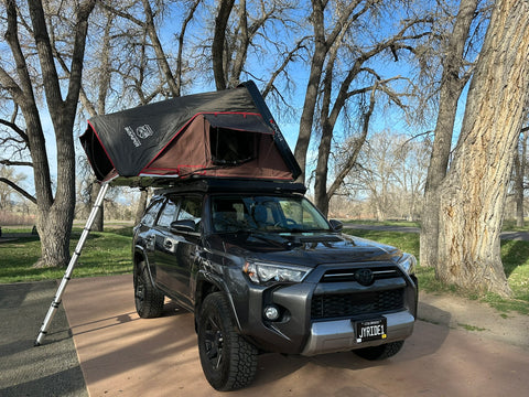 4Runner TRD OffRoad w/Ikamper Rooftop Tent by Joyride Overland overland rental