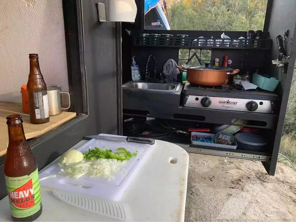 Borderland Outpost Overland Trailer — used overland trailer for sale in Cotopaxi, CO (photo 4) — photo 4