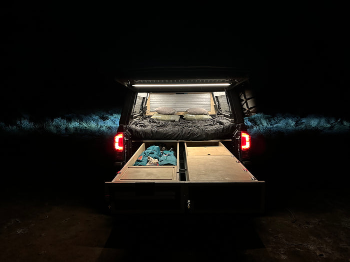 2023 Toyota Tacoma with Alu-Cab Contour Canopy 6ft bed