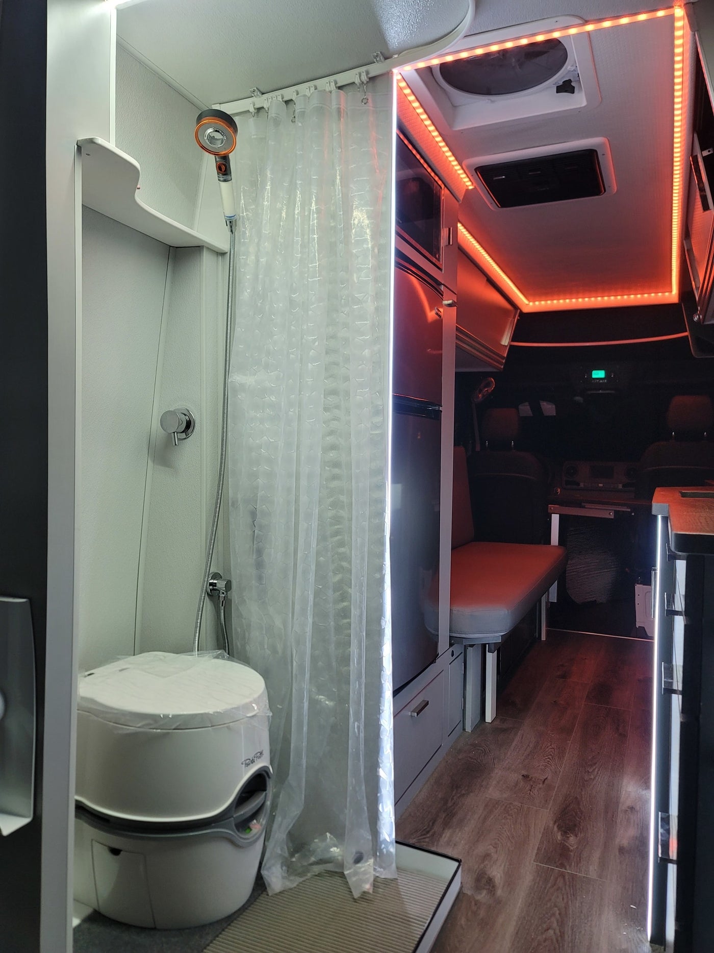  a white Mercedes Sprinter — photo 19