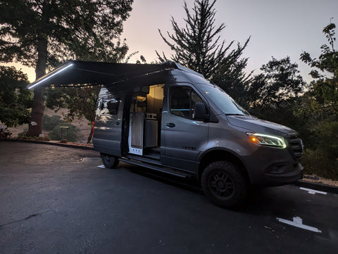 Skyvan Adventure Van overland rental