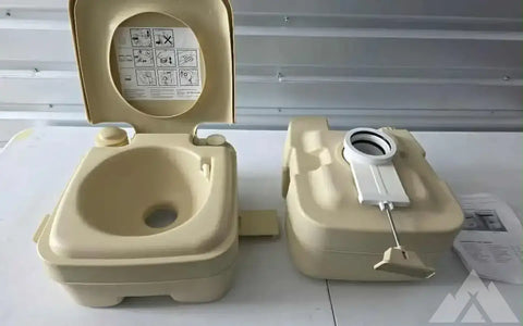 Brand New (but slightly beat up) Camping Toilet
