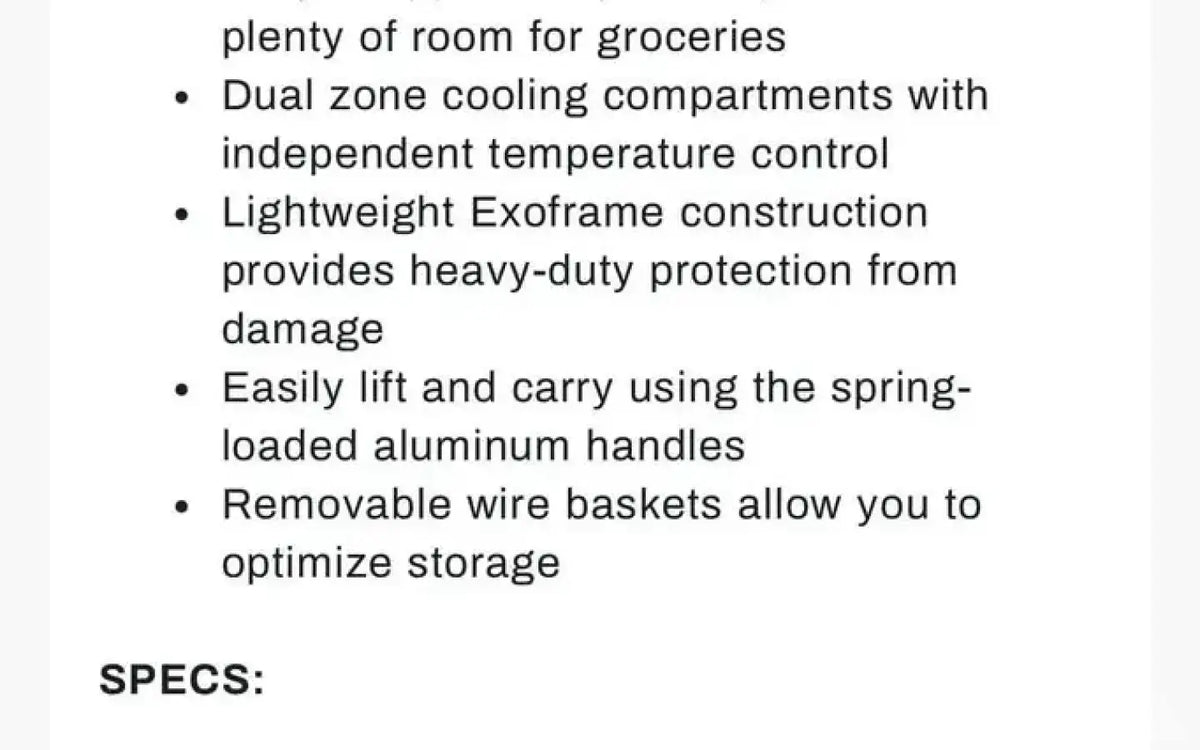BRAND NEW Dometic Camping Fridge — new coolers & fridges for sale (photo 4) — photo 4
