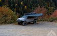 Brand new in box - 180 degree free standing awning — new camp awnings for sale