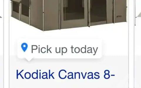Brand new Kodiak Canvas Tent