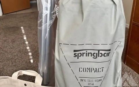 Brand new Springbar compact tent.