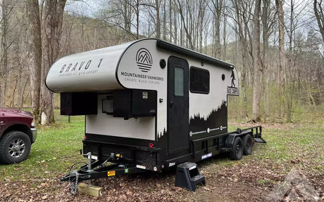 BRAVO 1 - OFF-GRID REMOVABLE TOY HAULER — used overland trailer for sale in Summersville, WV (photo 11)