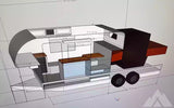 BRAVO 1 - OFF-GRID REMOVABLE TOY HAULER — used overland trailer for sale in Summersville, WV (photo 9)
