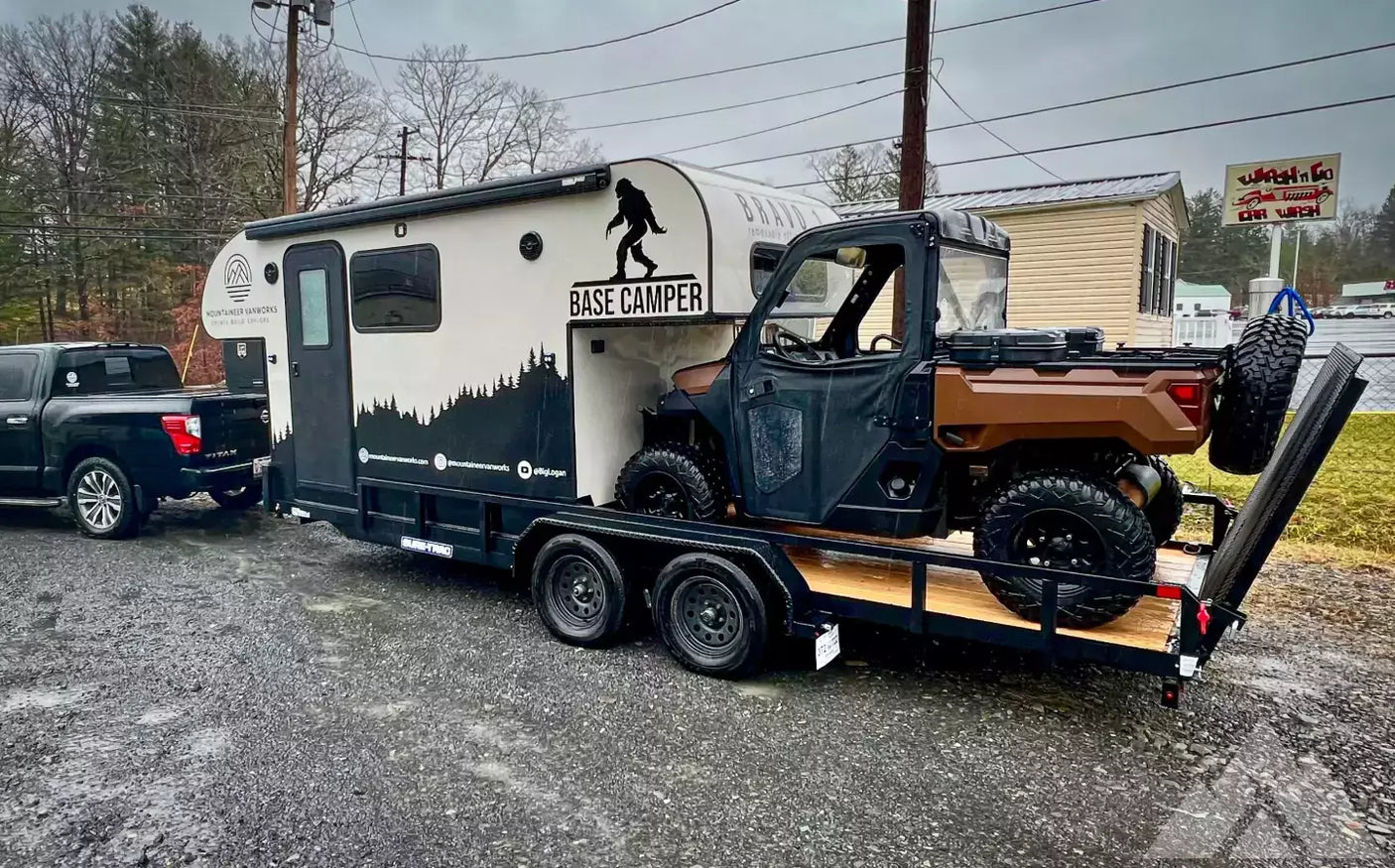 BRAVO 1 - OFF-GRID REMOVABLE TOY HAULER — used overland trailer for sale in Summersville, WV (photo 5)