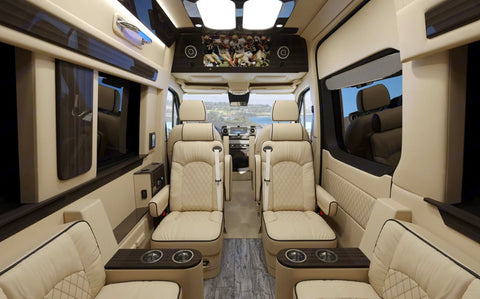 Ultra-Luxury Mercedes Sprinter Ultimate Toys 144 Cruiser overland rental