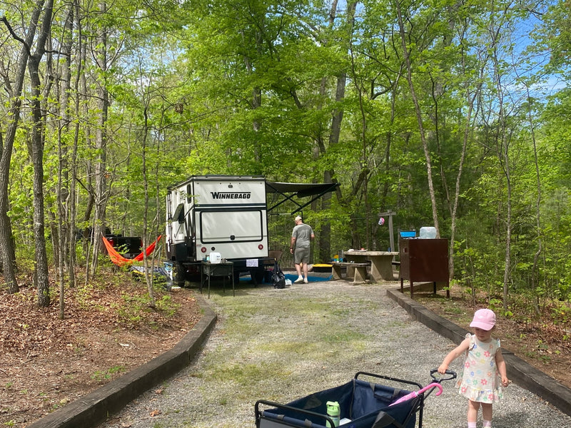 Family camping trip with an RV rental — photo 1