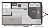 2025 Keystone Coleman 13B – Easy Tow, Sleeps 4 | Adventure Ready