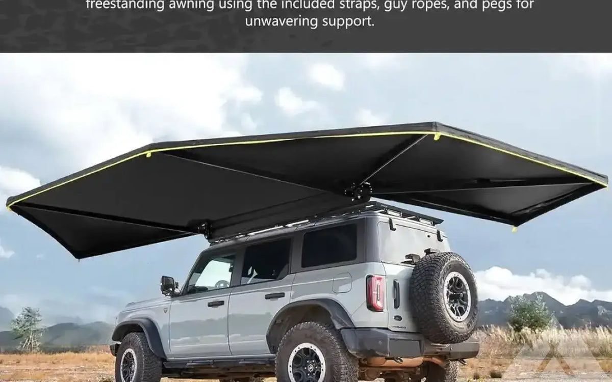 Bunker Industries 270 Awning - Driver Side — used camp awnings for sale