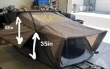Bushveld all season hard shell roof top tent — used rooftop tents for sale (photo 6)