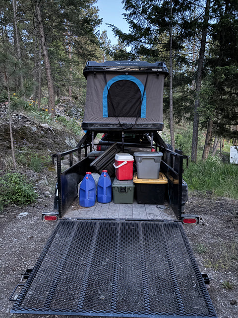 Adventure Time! Roof-Top-Tent Ramblin' Trailer — photo 3