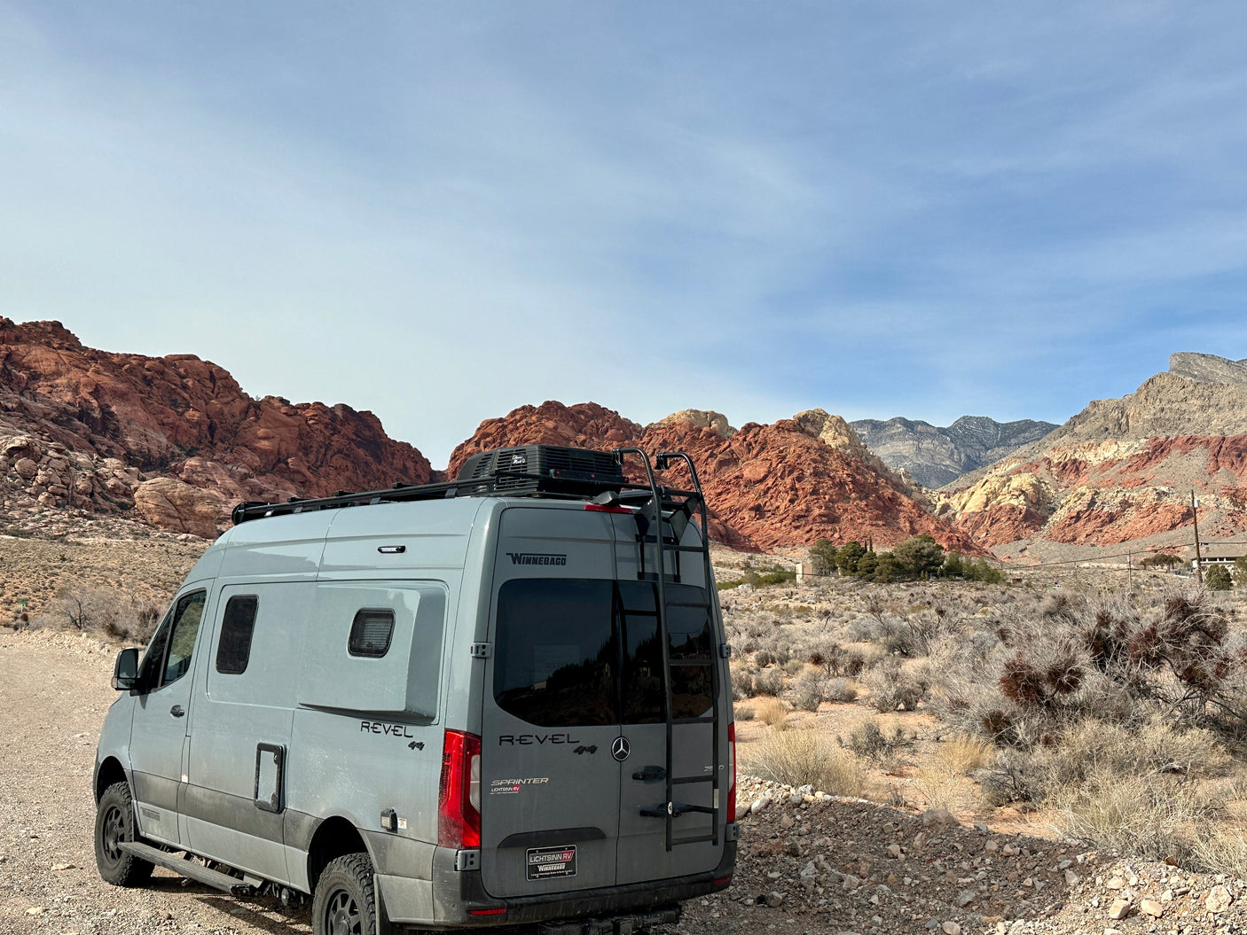 Rovr: A 2023 Winnebago 4x4 Revel! Mercedes Sprinter chassis.