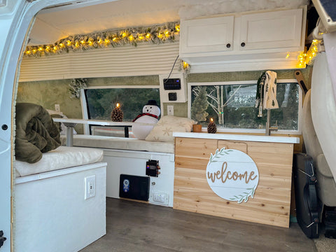 Winter Forest - Your Cozy Cabin On Wheels overland rental