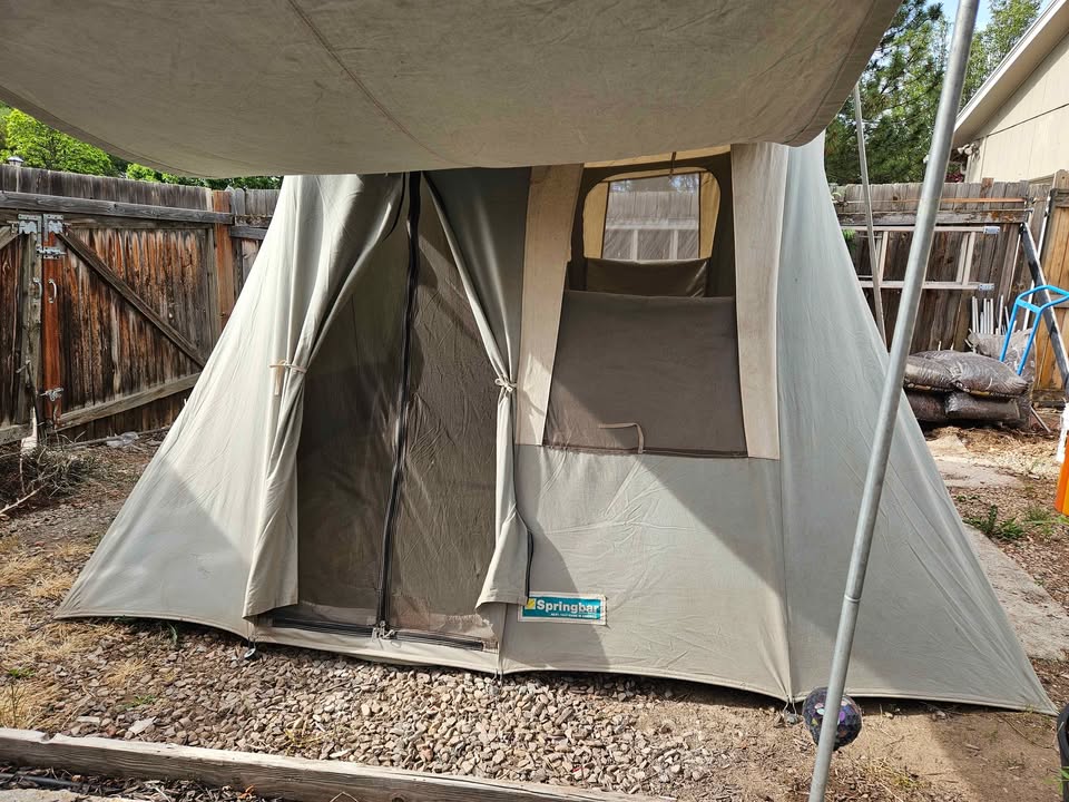 Springbar traveler 10x10 5man canvas tent in Salt Lake City, UT (photo 2) — photo 2