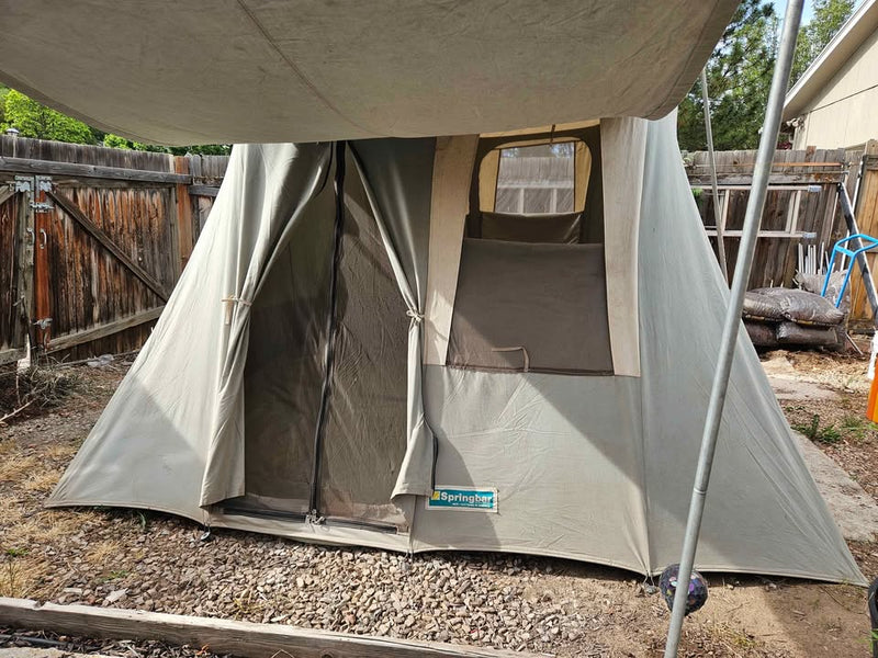 Springbar traveler 10x10 5man canvas tent in Salt Lake City, UT (photo 2) — photo 2