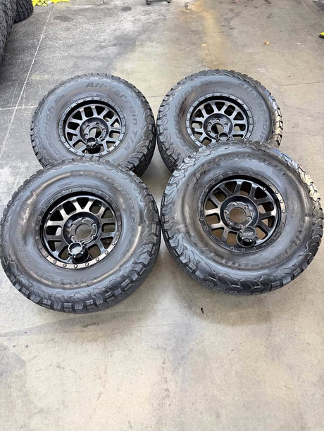 17x9 method 312 wheels/ 37x12.50r17 BFGoodrich ko2 tires 6x5.5 in Lehi, UT (photo 1)