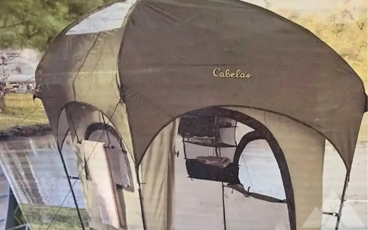Cabela's Caveman camp shower shelter — used showers & toilets for sale
