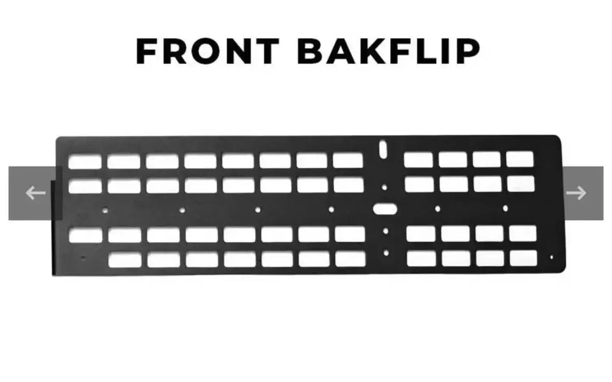 Cali Raised bakflip Tacoma bed molle system for 20 — used molle panels for sale — photo 1