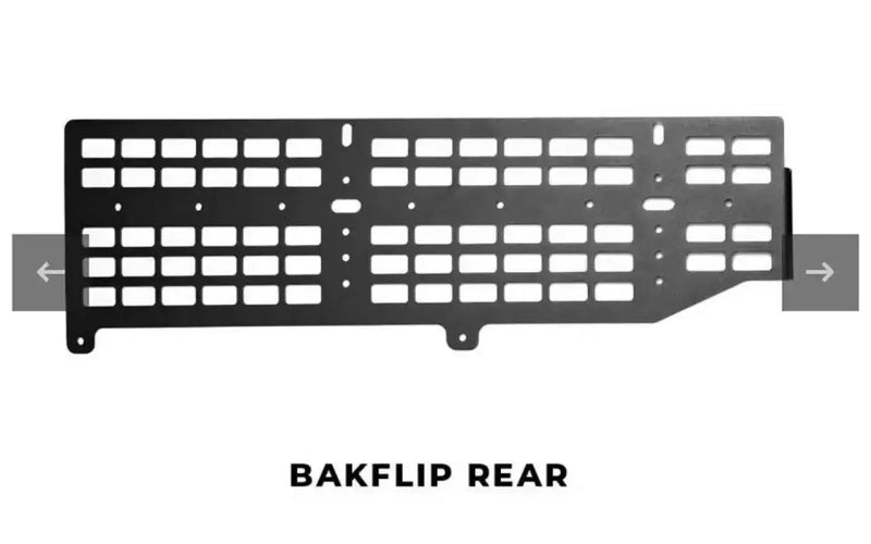 Cali Raised bakflip Tacoma bed molle system for 20 — used molle panels for sale (photo 2) — photo 2