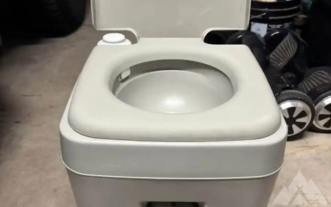 Camco travel toilet