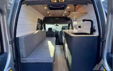 Camper Build - pull out seat and kitchen cabinet