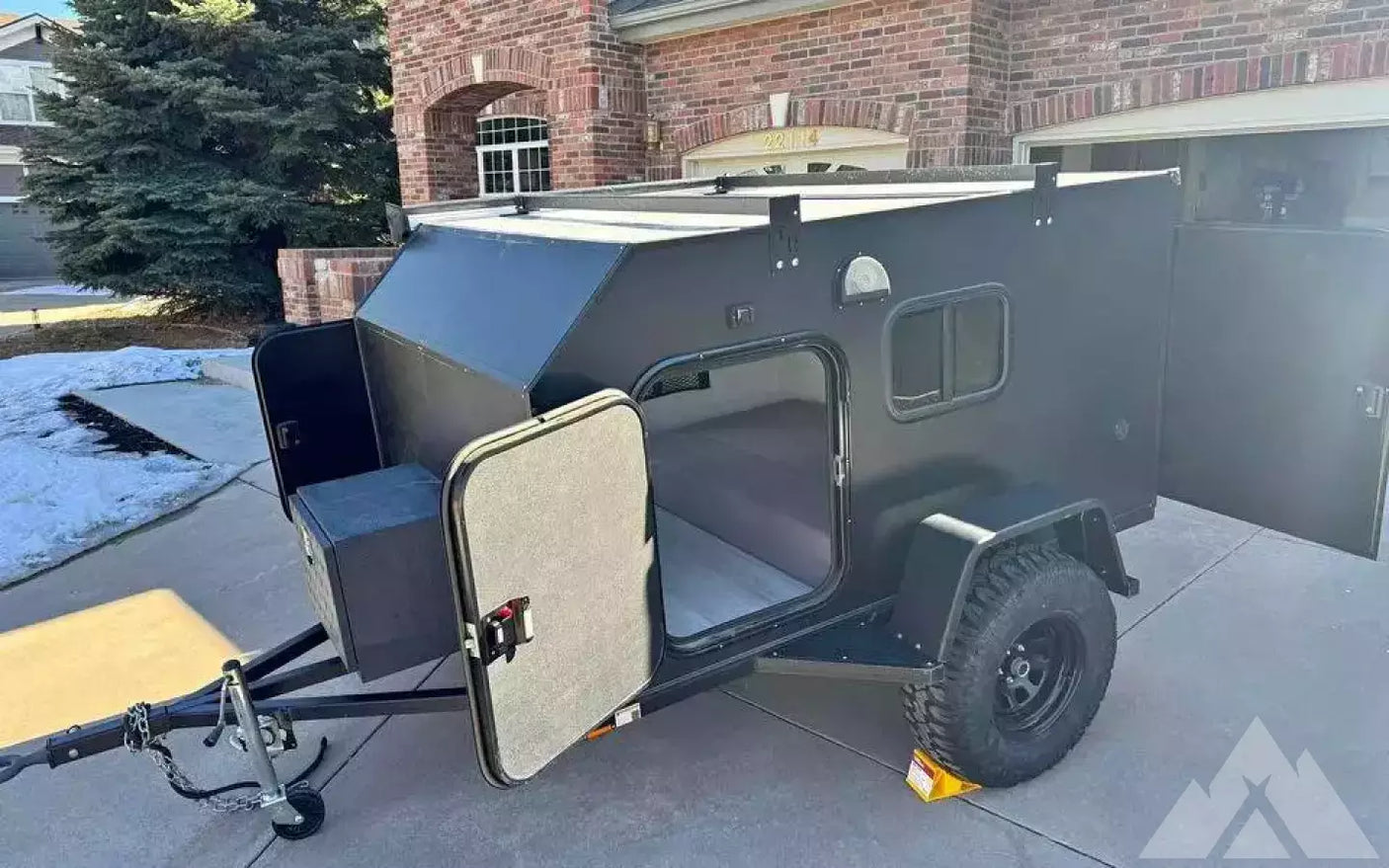 Camper Trailer RV for Hiking for Cabin — used overland trailer for sale in Aurora, CO