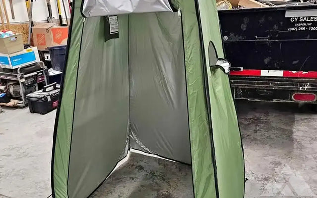 Camping potty shelter — photo 2