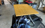 Camping table. Small foldable — used camp furniture for sale (photo 2)