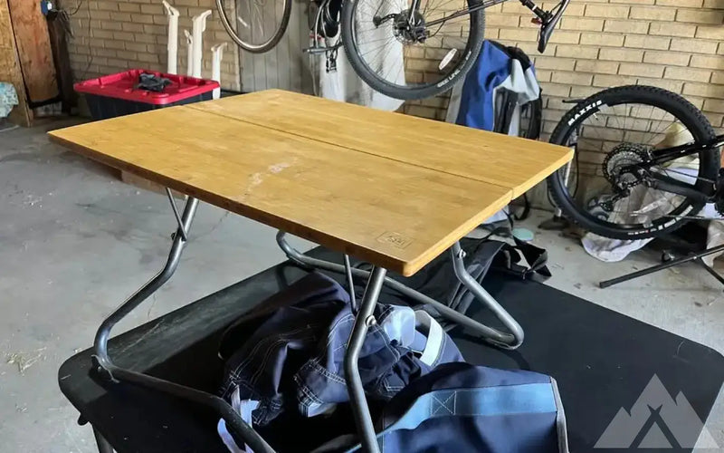 Camping table. Small foldable — used camp furniture for sale (photo 3) — photo 3