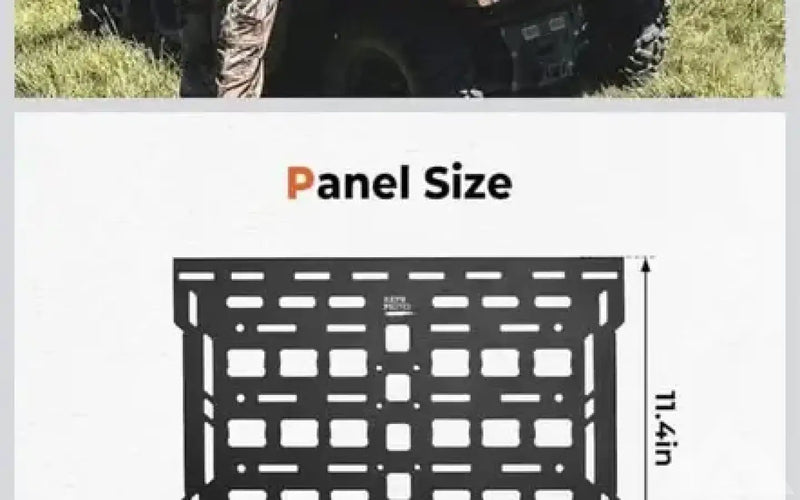 Can-Am Defender Tailgate Molle Panel set — new molle panels for sale (photo 2) — photo 2