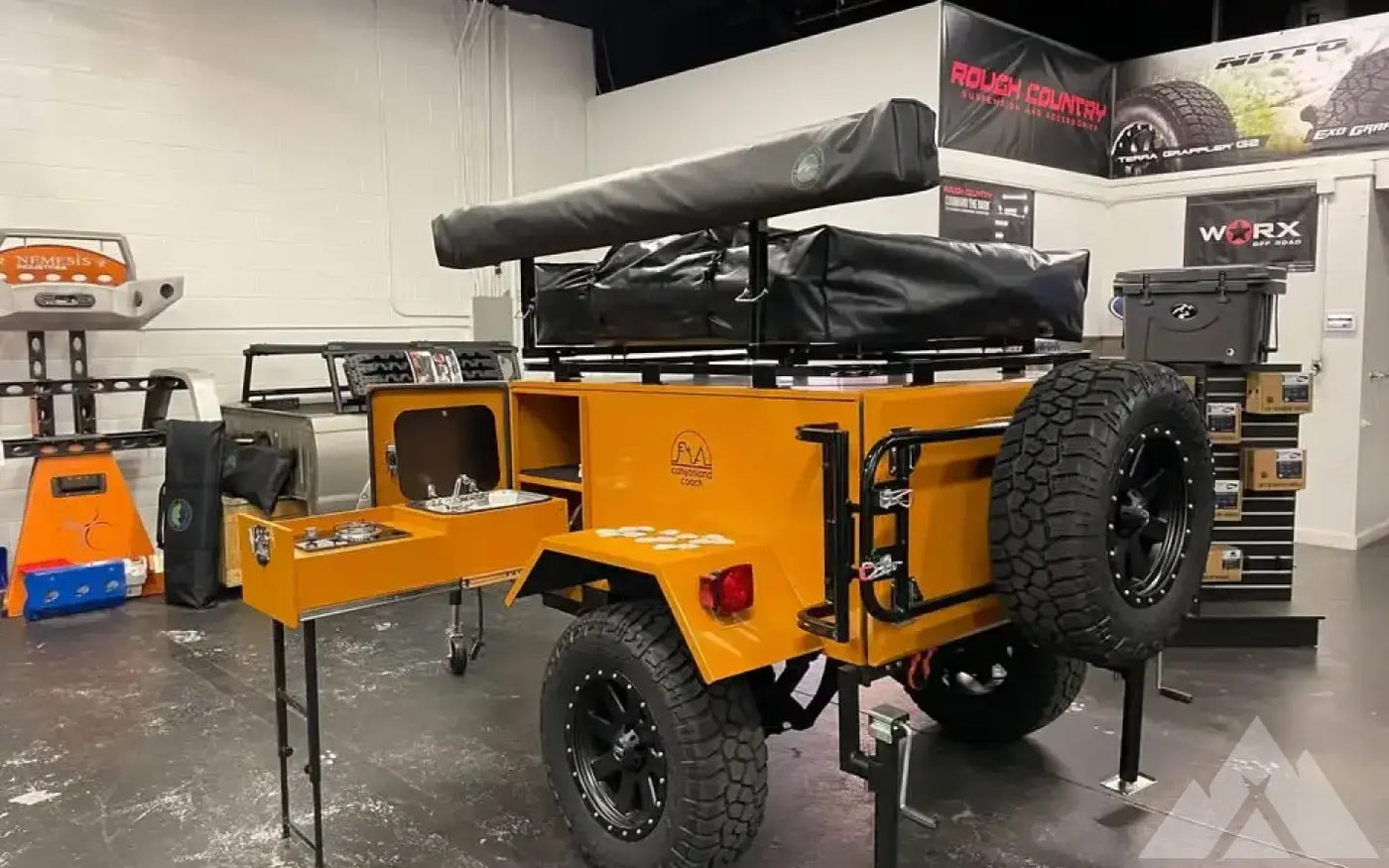 CanyonLand Coach overland rooftop tent trailer — new overland trailer for sale in Ogden, UT (photo 3) — photo 3