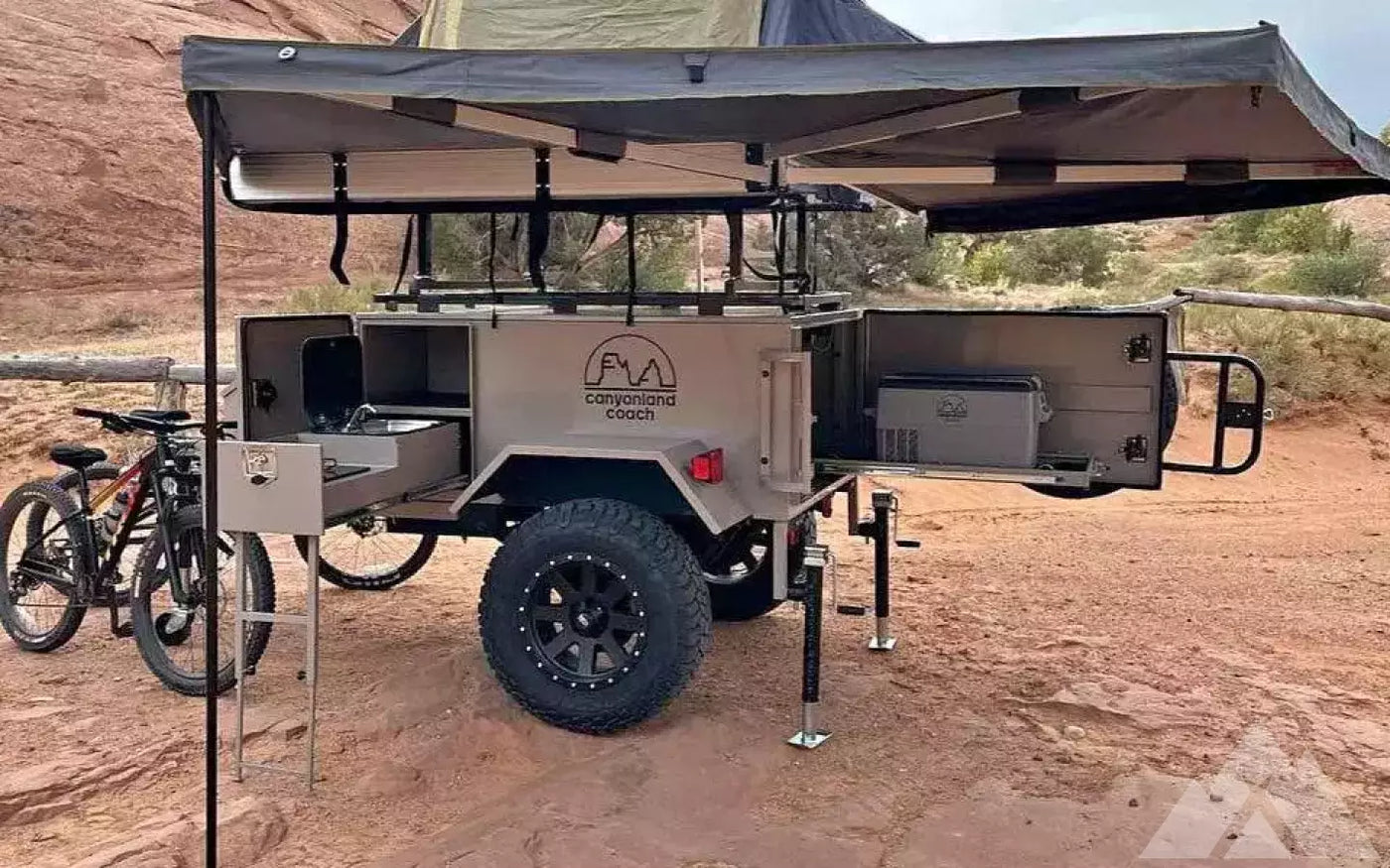 CanyonLand Coach overland rooftop tent trailer — used overland trailer for sale in Ogden, UT (photo 2) — photo 2