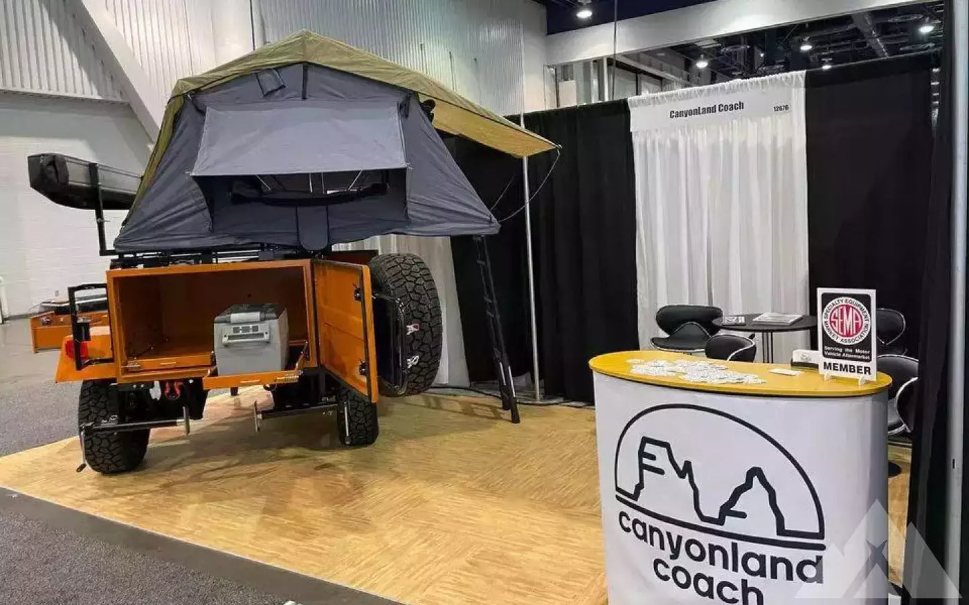 CanyonLand Coach overland rooftop tent trailer — used overland trailer for sale in Ogden, UT (photo 5) — photo 5
