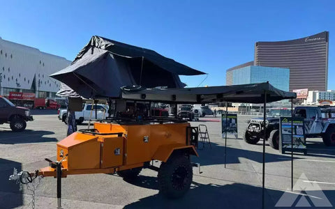 CanyonLand Coach overland rooftop tent trailer