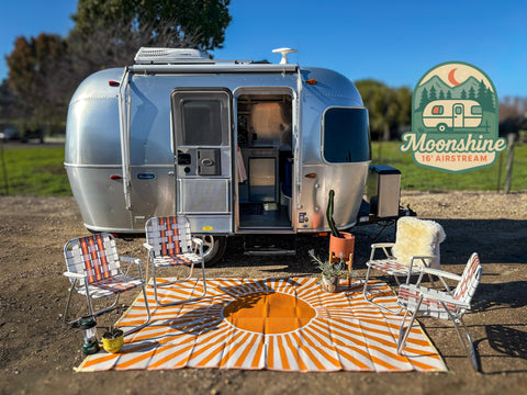 Moonshine: Retro-Coastal 16’ Airstream (Concierge Delivery) overland rental