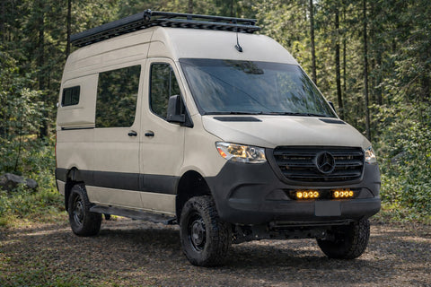 Luxury 2024 AWD Sprinter Camper Van, Sleeps 3 w/ Indoor Shower overland rental