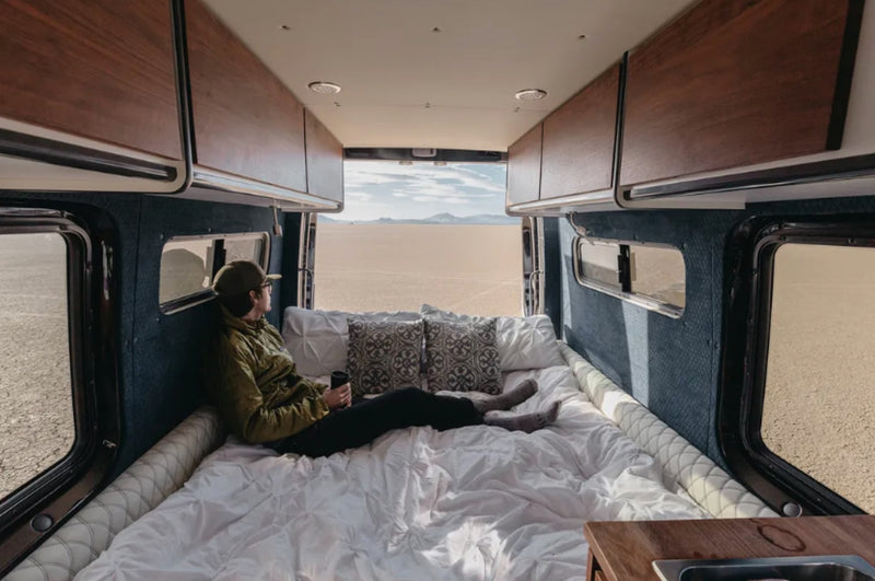  hinting at adventure.|Driving an RV rental through a vast — photo 3