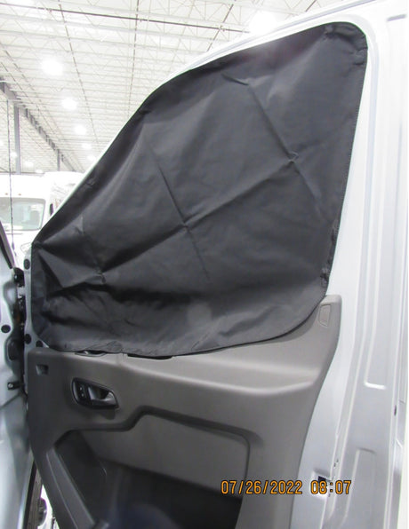  an ideal RV rental. Parked in a large garage with its rear door open