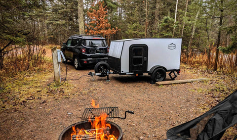 5x8 Mini Camper with AC & Heat overland rental