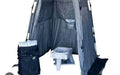 Clean waste portable tent and toilet