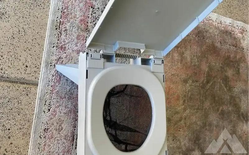 Clean waste portable toilet — used showers & toilets for sale (photo 2) — photo 2