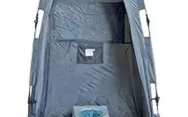 Cleanwaste Go Anywhere Complete Portable Toilet — used showers & toilets for sale
