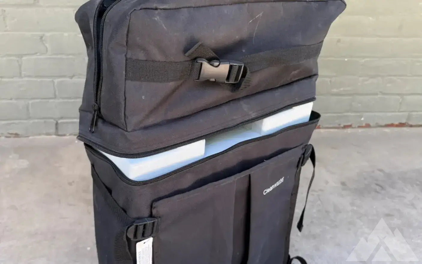 Cleanwaste Portable Toilet Seat &amp; Storage — used showers & toilets for sale (photo 3)