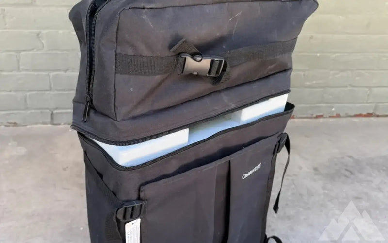 Cleanwaste Portable Toilet Seat &amp; Storage — used showers & toilets for sale (photo 3) — photo 3